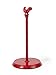 Spectrum Diversified Rooster Paper Towel Holder, Cast Iron Countertop Paper Towel Dispenser, Rustic Farmhouse Kitchen Countertop Paper Towel Holder With Rooster, Red