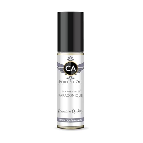 CA Perfume Impression of Paragonique Unisex Fragrance Oil Woody Spicy Scent Long Lasting Perfumes for Women &amp; Men Travel Size TSA Ready Mini Parfum Body Oil Roll-on 0.33 Fl Oz 10ml
