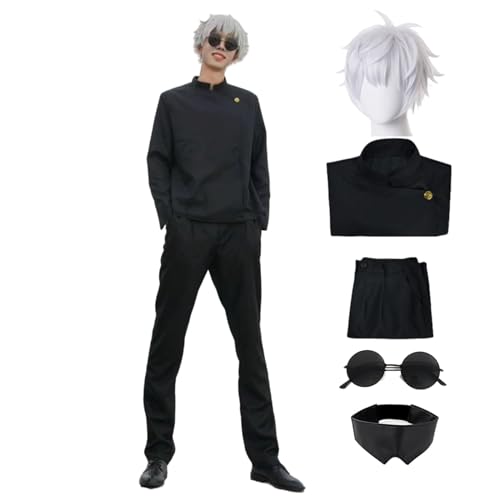 Anime Cosplay Costume Kimono Robe Geto Suguru Cosplay Outfit Uniform Halloween Anime Costume with...