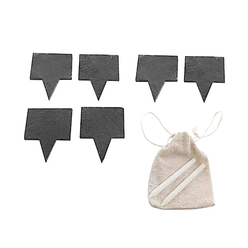 PRETYZOOM 1 Set Cake Topper Labels Cheese Toppers Decor Natural Cheese Board Inserts