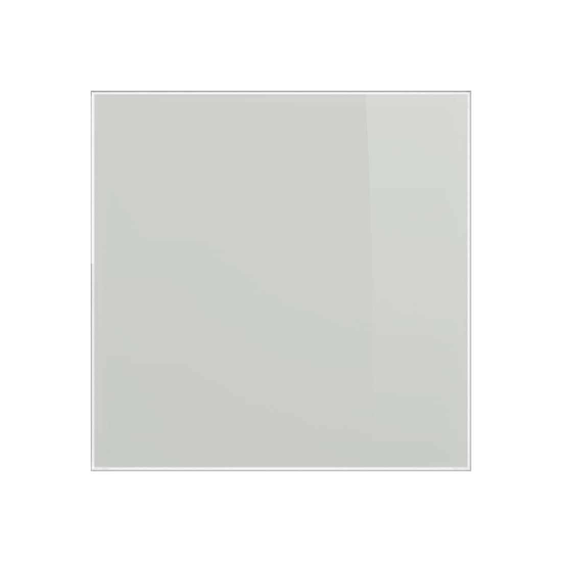 Vlano Badlüfter EOS 125 H WH, mit Feuchtigkeitssensor & Nachlauf, 125 mm, Glasfrontplatte, Rückschlagklappe, Leiser Betrieb, IP 45, LED Hintergrundbeleuchtung, Abluftlüfter Hygro und Nachlauf, weiß