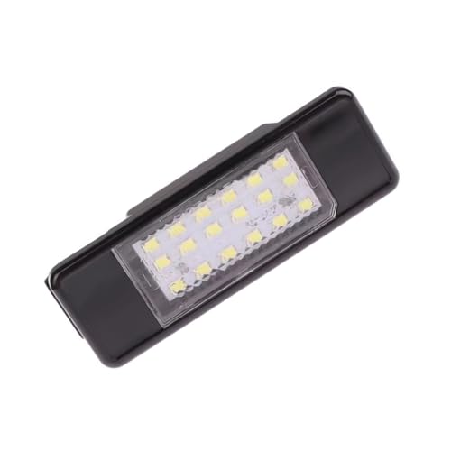 Luz de matrícula de alta luminosidad compatible con Peugeot 207 308 y 407 dos piezas anti-error