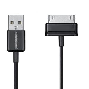 TECHGEAR USB Data Sync Cable - Compatible with Samsung Galaxy Tab, Note 10.1 & Tab 2 Series