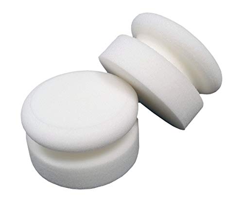 SCHAUMEX® - Éponge de Polissage Professionnelle - pour Voiture - avec poignée - pour Cire/scellant/Poli Miroir - Lavable - Made in Germany - Lot de 2 Cover