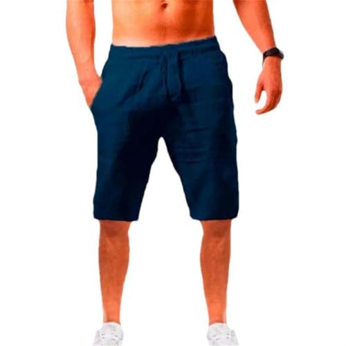 Shorts sport coton respirant hommes pour randonnée détendue