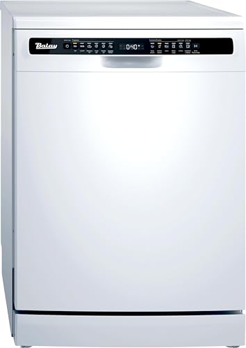 Balay 3VS6661BA - Lavavajillas, C, Libre instalación, 60 cm , 13 servicios, HC, Blanco, display+teclas, Selección directa de programas y funciones, Lanzamiento 2022