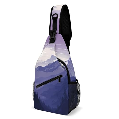 Bolso bandolera para senderismo y viaje unisex miniatura 1