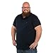 Produktbild Alca Poloshirt für Männer mit Übergröße Bauchumfang 2XL-8XL Kurzarm Herren Polo Shirt | Shirt Short Sleeve 8XL-B Blau