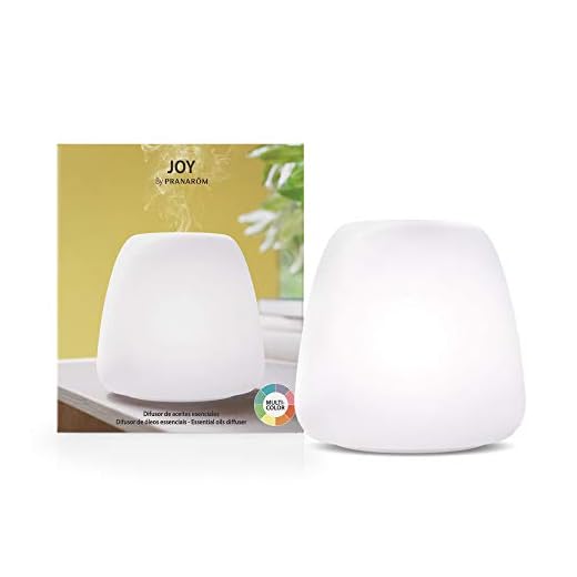 PRANAROM - Difusor - Joy - Difusor Ultrasónico – Ambiente Luminoso – Luces Cambiables