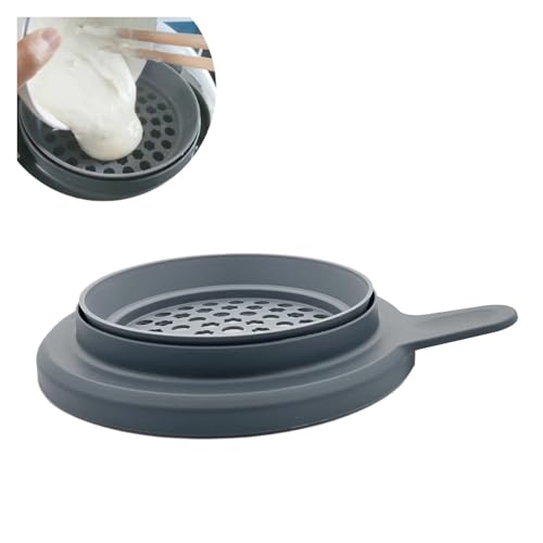Kit for hacer spaetzle, compatible con Thermomix TM6/TM5. Incluye tapa con orificio grande, dispensador de masa, tapa for el bol de la batidora y colador. Práctico accesorio de cocina. - imagen 4