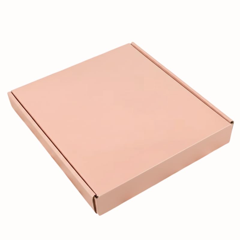 Peach Corrugated Packing Box 8 x 8 x 2 Inch | Premium Shipping & Packaging Carton Box | Cardboard Box for Courier, Retail, Storage & Gift Packing | Pack of 10-image-24