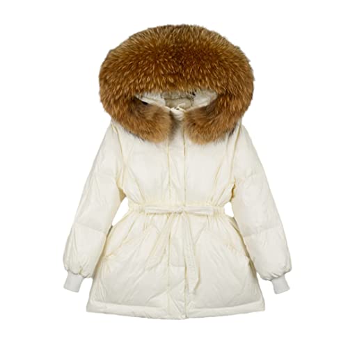 Parka d'hiver pour femme 90% duvet modèle Fur6 taille M idéale pour le quotidien