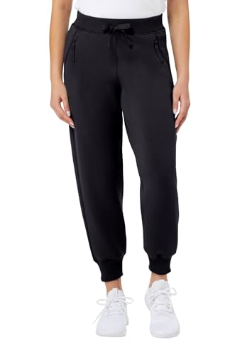 Jogging pour femme Kirkland Signature pantalon de sport noir en coton