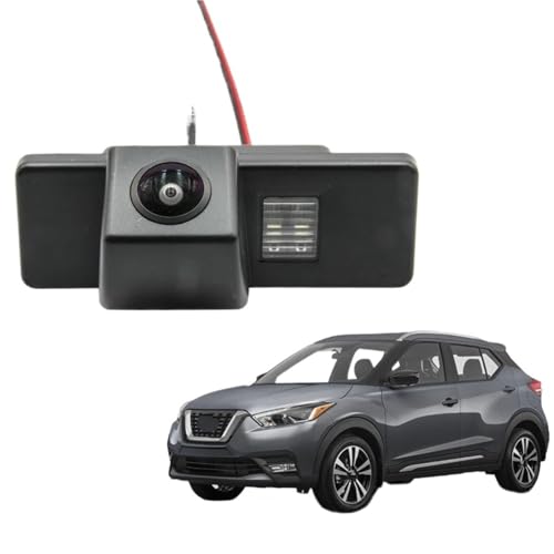 Caméra de recul AHD pour Nissan Kicks P15 2016-2019 écran CCD HD fisheye