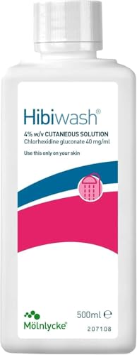 HiBiScrub Antibacterial Skin Cleanser 500 ml (Pack of 2)