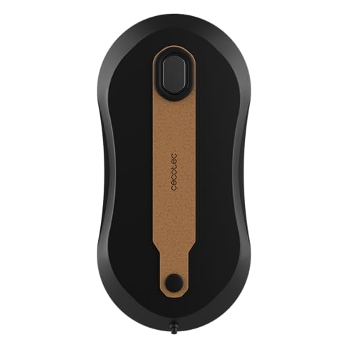 Cecotec Robot Limpiacristales con App y Mando Conga Windroid W10 DoubleSpray. Pulveriza, Limpia y Seca, 2 Mopas y Doble Spray, 4 Modos, Tanque de Agua 50ml, Motor Digital, Radio de Acción 7,5m