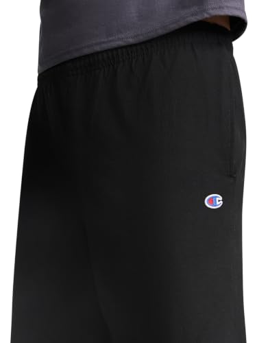 Image of Champion Men's Lounge Shorts, Standard Fit, 9 Inch Inseam, Lightweight 100% Cotton, Available in Regular and Big & Tall