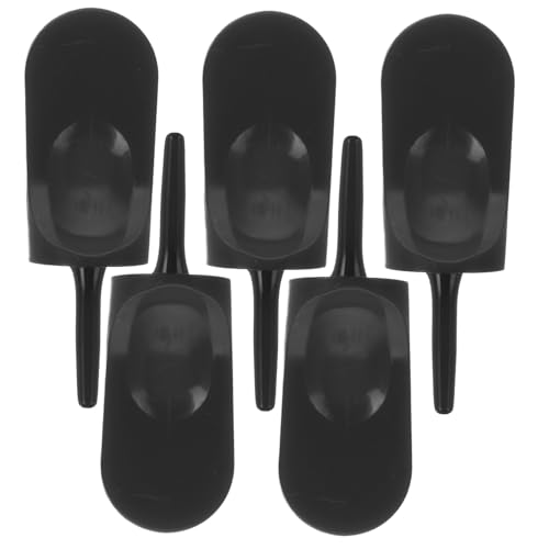 HANABASS 5pcs Golf Green Fork Professional Ball Marker Divot Tool Golfs Divot Fork Divot Fork for Golfing Professional Lawn Repairing Tool Golf Tool Golfing Accessories Plastic Black