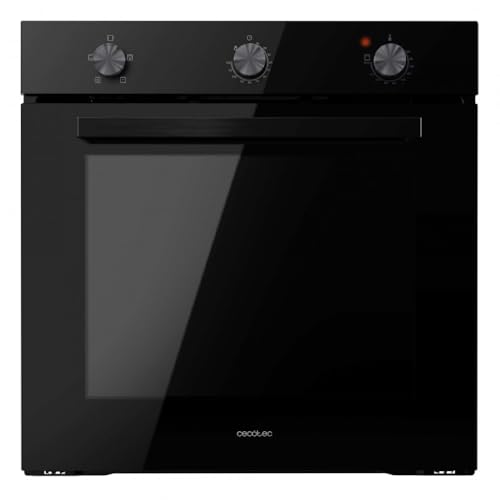 Cecotec Einbauofen Bolero Hexa C136000 Glass Black Time A. 2800 W, 77 L Kapazität, 4 Funktionen,...