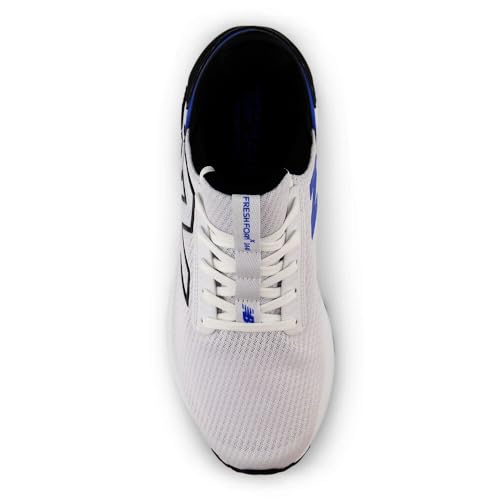 New Balance New Balance Men's Fresh Foam X 1440 V1 Running Shoe, White/Black/Blue Oasis, 9.5 M