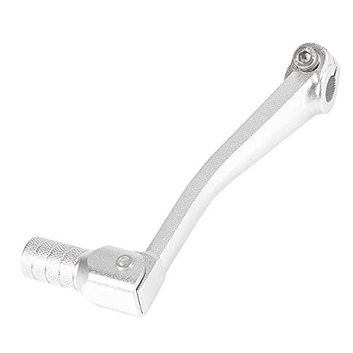 Motoforti Universal Aluminiumlegierung Motorrad Schalthebel 11mm Silberton