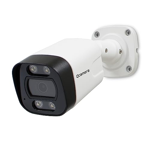 【Visione notturna a colori intelligente】Questa telecamera IP Bullet ha una visione notturna a colori intelligente, quando la telecamera rileva la persona e il vihecle, le luci doppie si aprirà e il video si trasforma a colori, permettendo di conoscere più dettagli