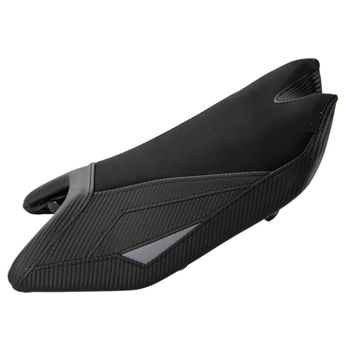 Asiento para motocicleta individual delantero de cuero sintético con acabado premium para RS457