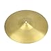 SHUNTIAN Crash Ride Cymbal Drum Cymbals 12/14/16/18/20 Inches for Drums (Color : 12