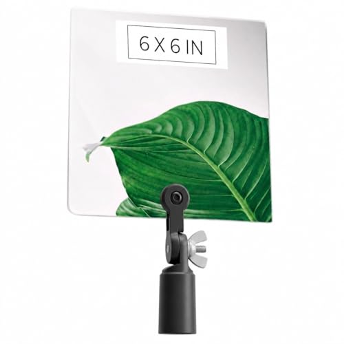 Miroir d'inspection Flex Vue 15x15 cm avec adaptateur fileté