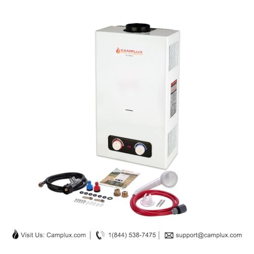 image for CAMPLUX ENJOY OUTDOOR LIFE Camplux 2.64GPM 68,000BTU Tankless Propane 