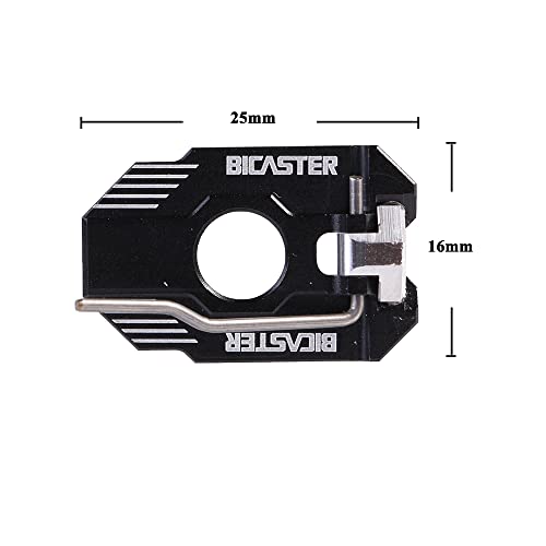 BICASTER Arrow Rest Ambidextrous Aluminum Magnetic Rebound Adjustable (Black) - Image 2
