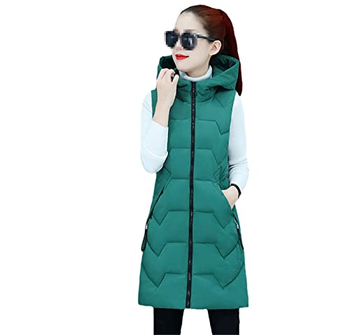Veste d'hiver chaude décontractée pour femme manteau solide vert