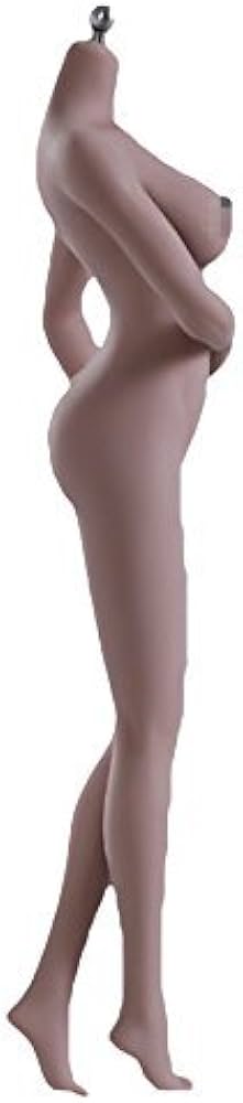 その他 SUPER FLEXIBLE FEMALE SEAMLESS BODY Super Flexible Female Seamless 1/6 Scale Wheat Skin Body