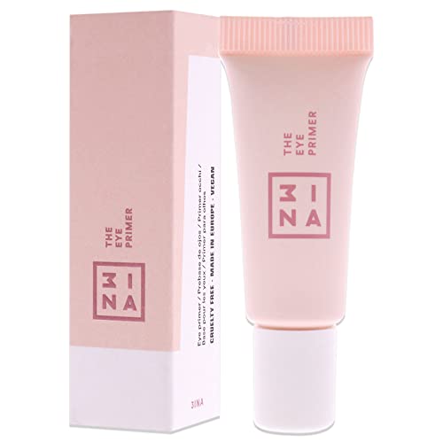 3INA MAKEUP - The Eye Primer - Nude - Prebase de ojos de textura ligera - Prebase de sombra de ojos - Prebase de ojos profesional que prolonga la duración del maquillaje - - Vegan - Cruelty Free - imagen 4