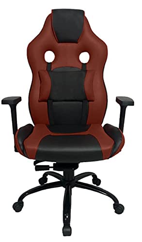 Cadeira Gamer com Almofada Linha Gamer Racing Vermelho