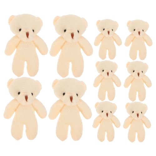 40 Mini ours pendentif doux UPKOCH pour décoration de sac