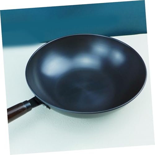 Wok de hierro resistente para uso doméstico miniatura 4