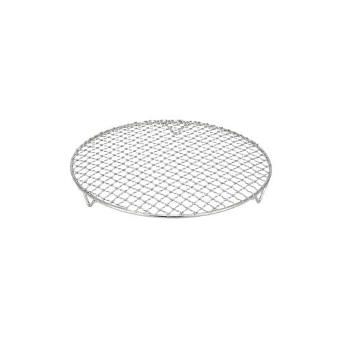 Benyong Edelstahl Grillrost Rund Mit 2cm Füßen Ø10-42.5cm - Universelles Kochgitter Für Heißluftfritteusen, Backöfen & Dämpfer - Robustes Grillrost Edelstahl Rund Als Grillgitter Benyong Edelstahl Grillrost Rund Mit 2cm Füßen Ø10-42.5cm - Universelles Kochgitter Für Heißluftfritteusen, Backöfen & Dämpfer - Robustes Grillrost Edelstahl Rund Als Grillgitter