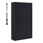 Vienrose Linen Photo Albums Slip in 6x4 300 Pockets Photobooks Black Page Large Capacity Picture Albums for Valentine Wedding Christmas Birthday