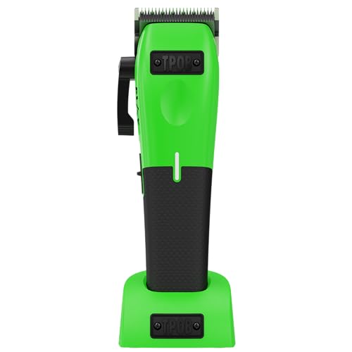 Image of TPOB Play Barber Hair Clippers for Men 7500 RPM with Rubber Grips (Green)