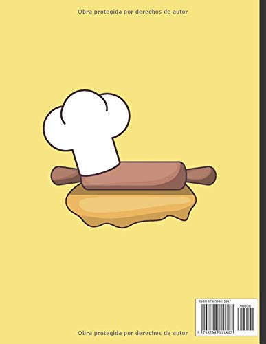 Miniatura 2 de Las recetas de Mamá Libro de cocina en blanco para rellenar con tus platos favoritos - 100 recetas (Spanish Edition)