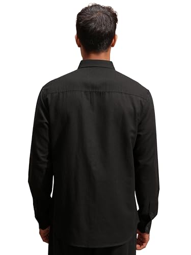 Image of Highlander Men's Relaxed Fit Casual Shirt | Cotton Linen | Relaxed fit | Full Sleeves