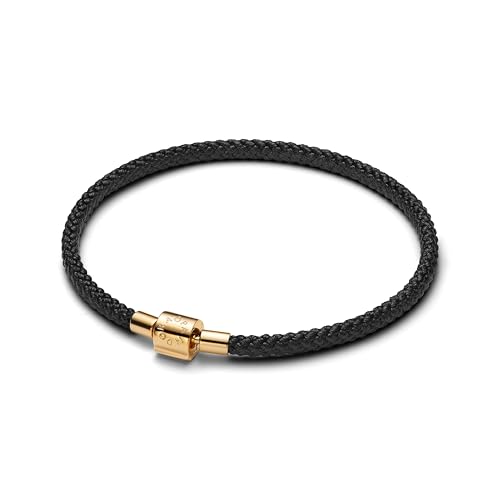 PANDORA Pulsera Moments 564530C01 S2 cordón negro