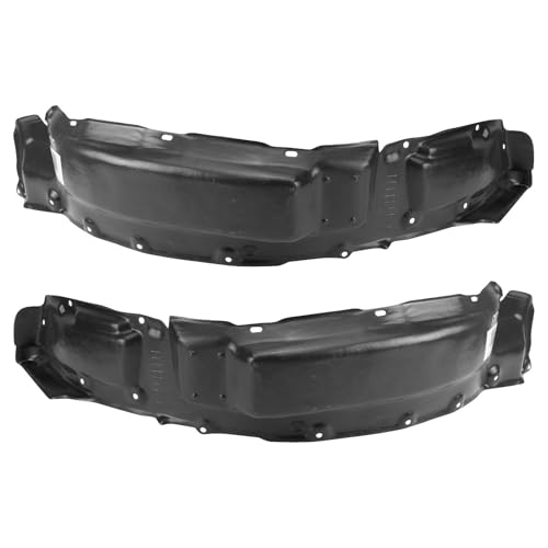 Image of TRQ Front Inner Fender Liner Set Compatible with 1998-2007 Toyota Land Cruiser TO1248114 TO1249114