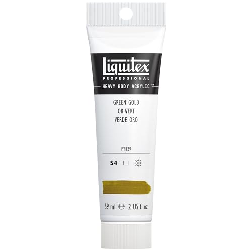 Image of Liquitex Professional Heavy Body Acrylic Paint, 2-oz Tube, Green Gold