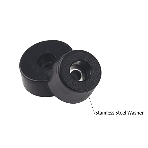 12Pcs Anti-Vibration Rubber Landing Mat Feet with T-Nut Screw Wrench for 2020 Series Aluminum Extrusion Profile 3D Printer Parts - Image 4