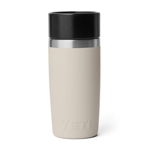 Image of YETI Rambler 12 oz Travel Bottle, Stainless Steel, Vacuum Insulated with Leakproof Commuter Cap, Cape Taupe