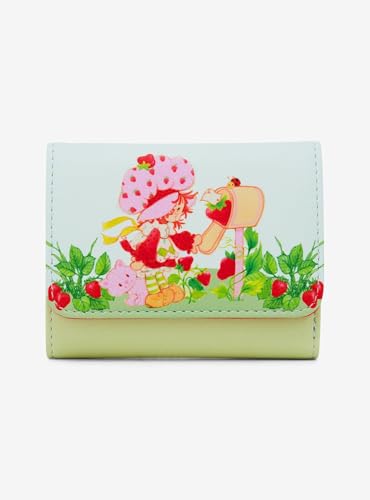 Loungefly Strawberry Shortcake Mailbox Mini Flap Wallet MULTI NONE