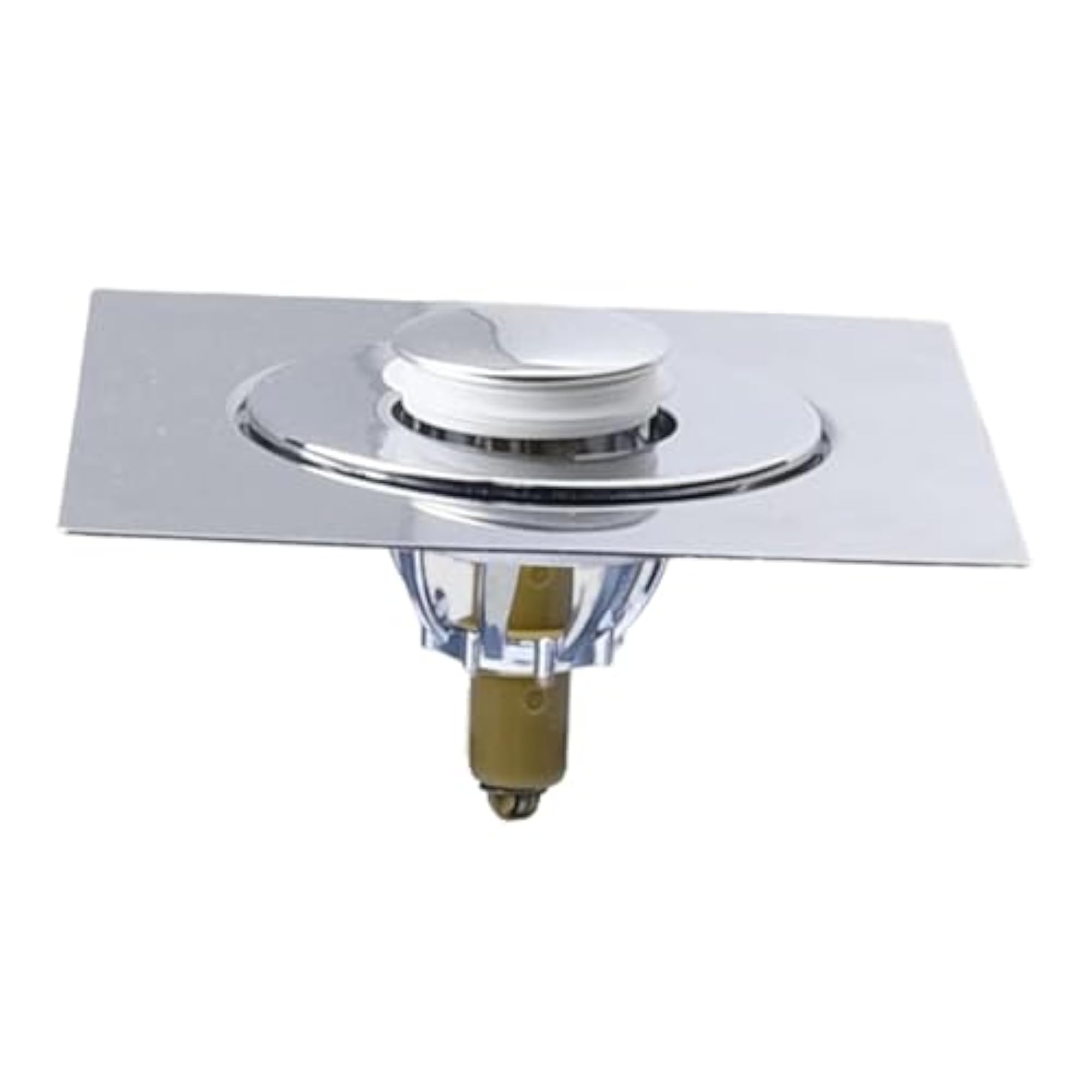 Bounce Design Floor Drain Odor Resistant Core Foot Press