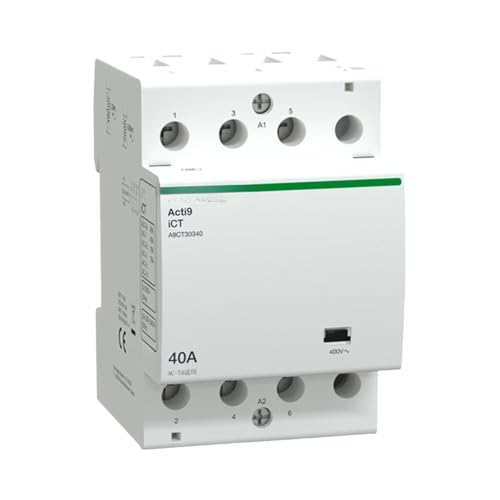 Contacteur 3P40A pour automatiser le chauffage et la pompe à chaleur